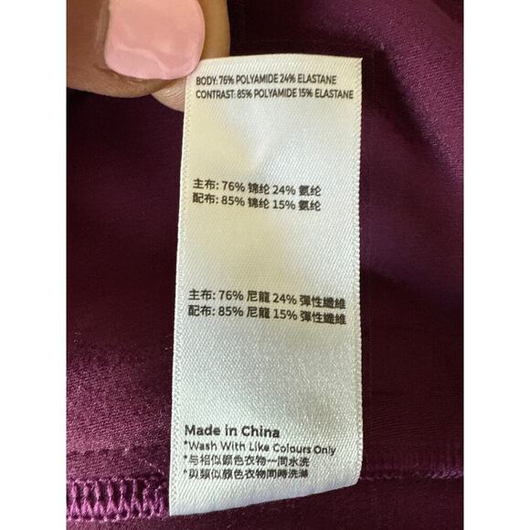 NWT Moodytiger Girls On Ice Color Block Jacket Size 170 /US 18 Grape Wine - Picture 14 of 15